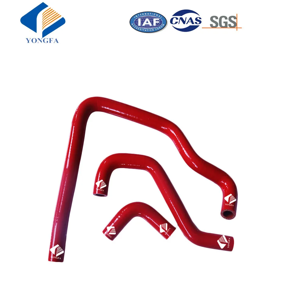 Универсальный красный Стандартный интеркулер силиконовый