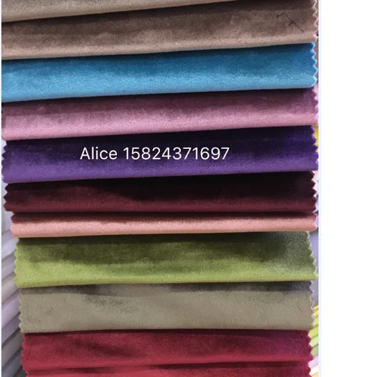 100% polyester wholesale sofa  fabric / hign quality shining italian velvet for sofa fabric