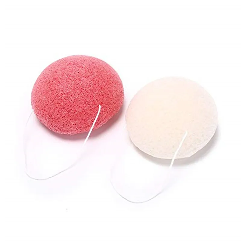 100% pure natural luxury skin care private label organic face cleaning facial cosmetic sponge konjac