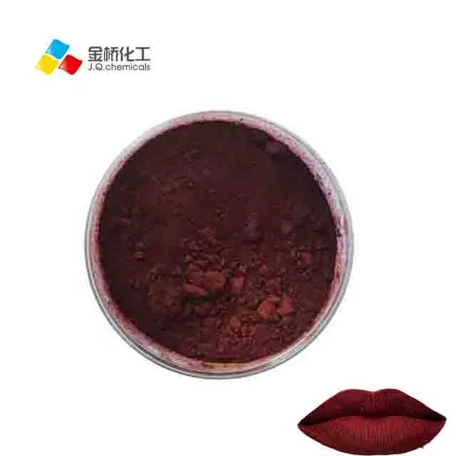 Iron oxide red C33-128 cosmetic pigment CI 77491 with low heavy metal for lipstick