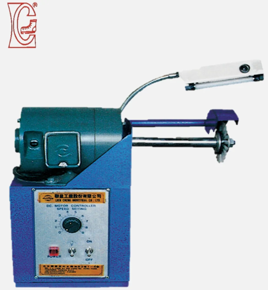 glue dry cleaning press machine of shoe equipped with stepless varable speed