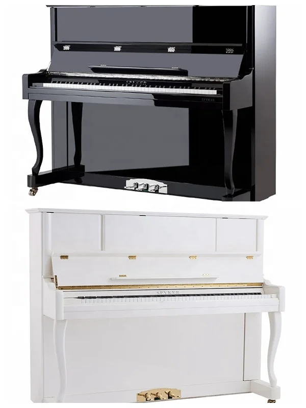 SPYKER High Quality black Polish Acoustic upright mechanical piano