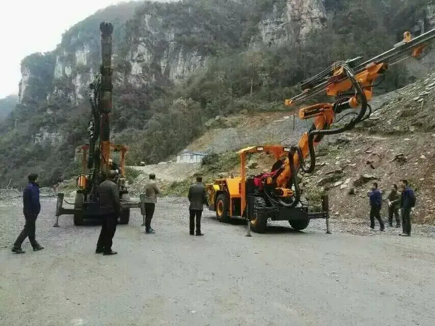 KJ311 Jumbo Tunnel Underground Hydraulic Hard Rock Drilling Machine For Sale