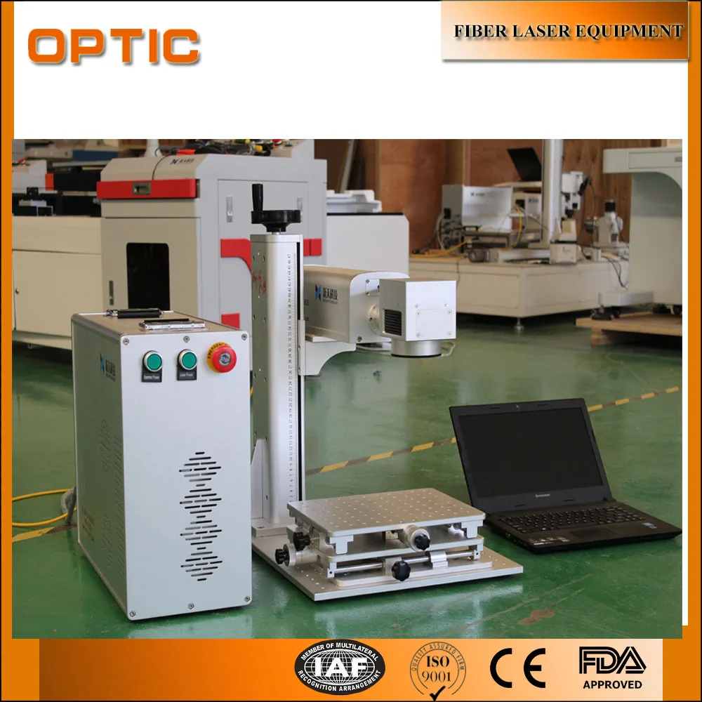 Hot Sale Portable Mini Fiber Laser Marking Machine For iPhone Case