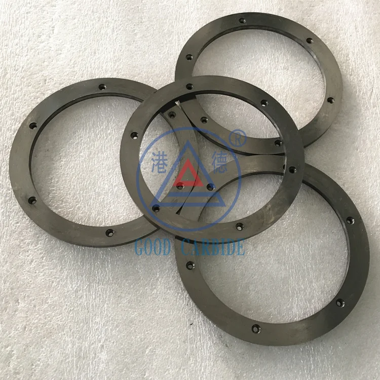 OEM&ODM anti-wear anti-corrosion erosion tungsten carbide seal ring hard alloy mechanical seal ring