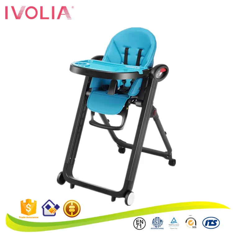 IVOLIA 3 in 1 plastic baby chair portable highchair easy high chair for baby