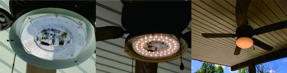 
40w vealite 8.5' UL Energy Star Title 24 JA8 certificated flicker free DOB round LED light engine module ceiling retrofit light 