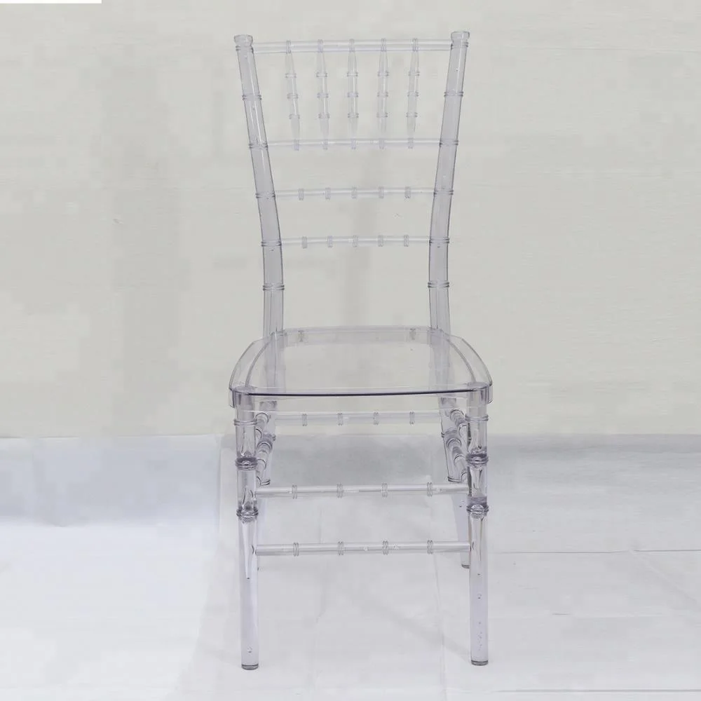 Hot Sale Wedding Plastic Crystal Chiavari tiffany Chair