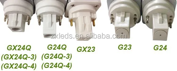 high quality 4pin 5w 6w 7w 8w 9w 10w 11w 12w 13w e27 g23 g24 led lamp pl