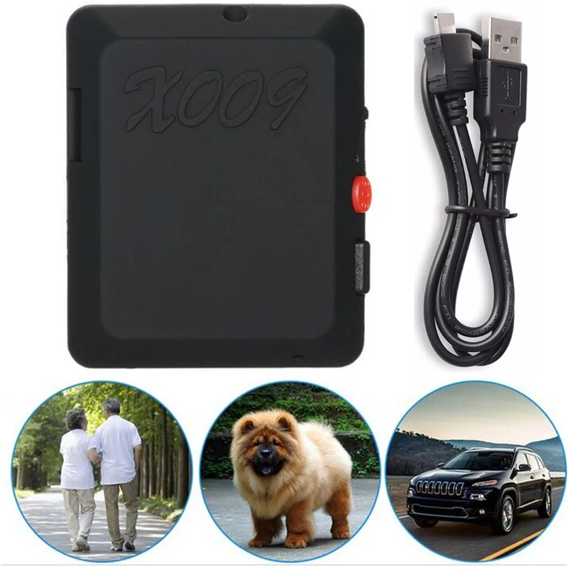 X009 Mini GPS Tracker Children Pet Car Tracking GSM GPRS Global Locator Real-Time Tracker With SOS Button SMS Photography Video