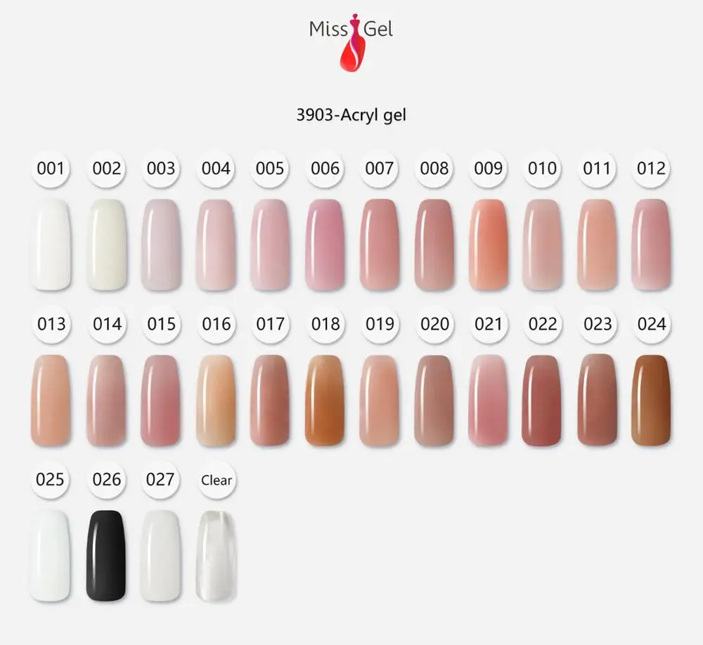 
Missgel Acryl Gel for nail Acryl system 