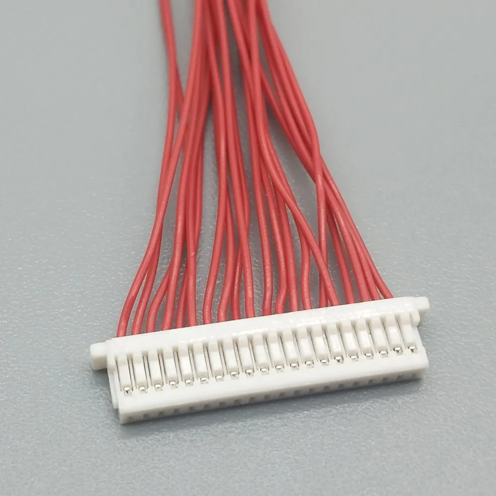 Male female molex wire to board 51021 1.25mm pitch jst gh connector 20pin cable wire to wire connector cable harness