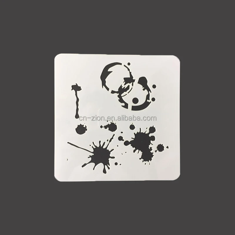 
Alibaba express Plastic drawing stencil/Template sets for children drawing 