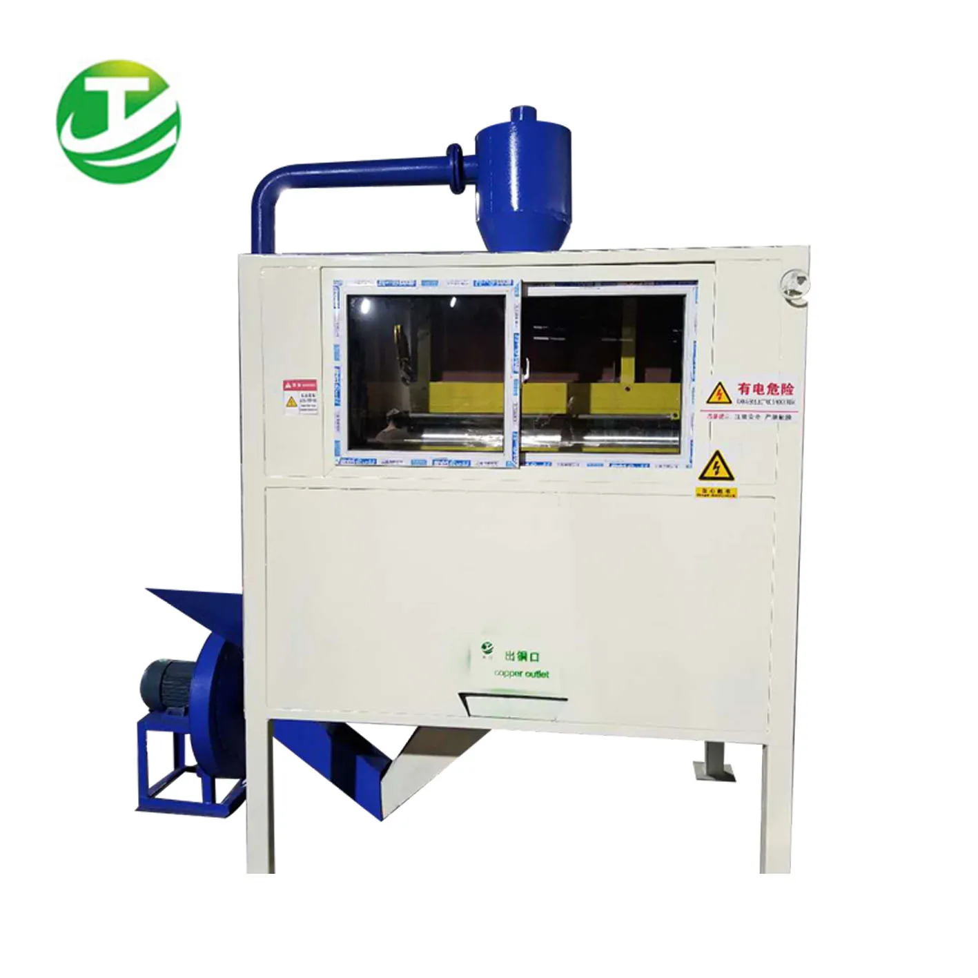 
High Pressure Plastic Mental Separating Machine Static Current Separator Electrostatic Separator Machine 