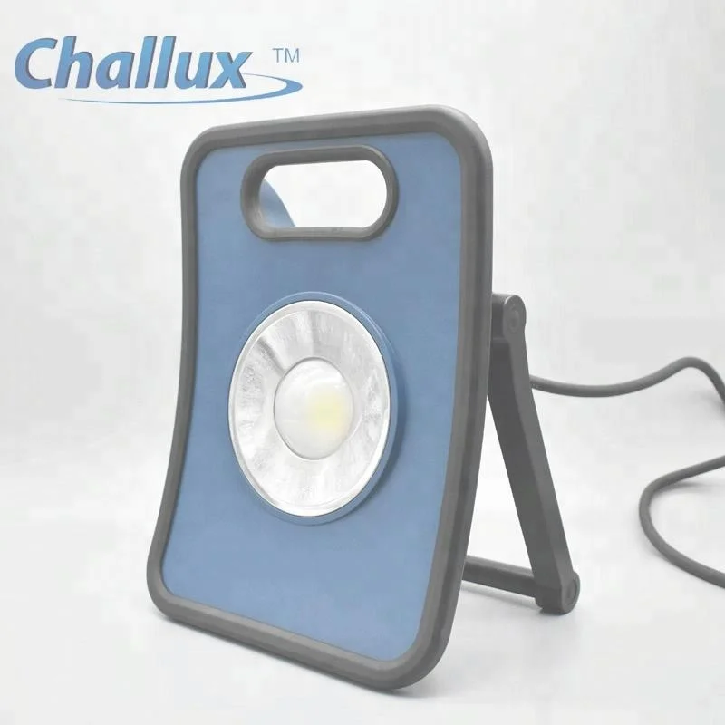 Portable flood light changeable battery kit 30W work light COB rechargeable flood light