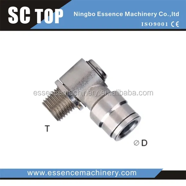 Китай изготовление латунных пневматический push in место