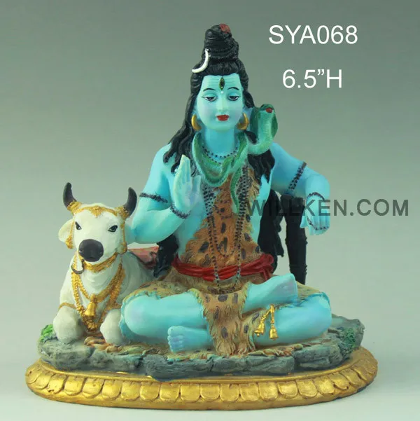 Nandi Cow statues Resin Indian God for diwali