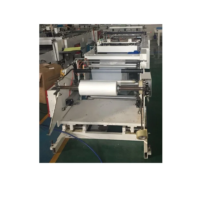 Automatic plastic LLDPE  round holes fruit pins perforation banana bag making machine