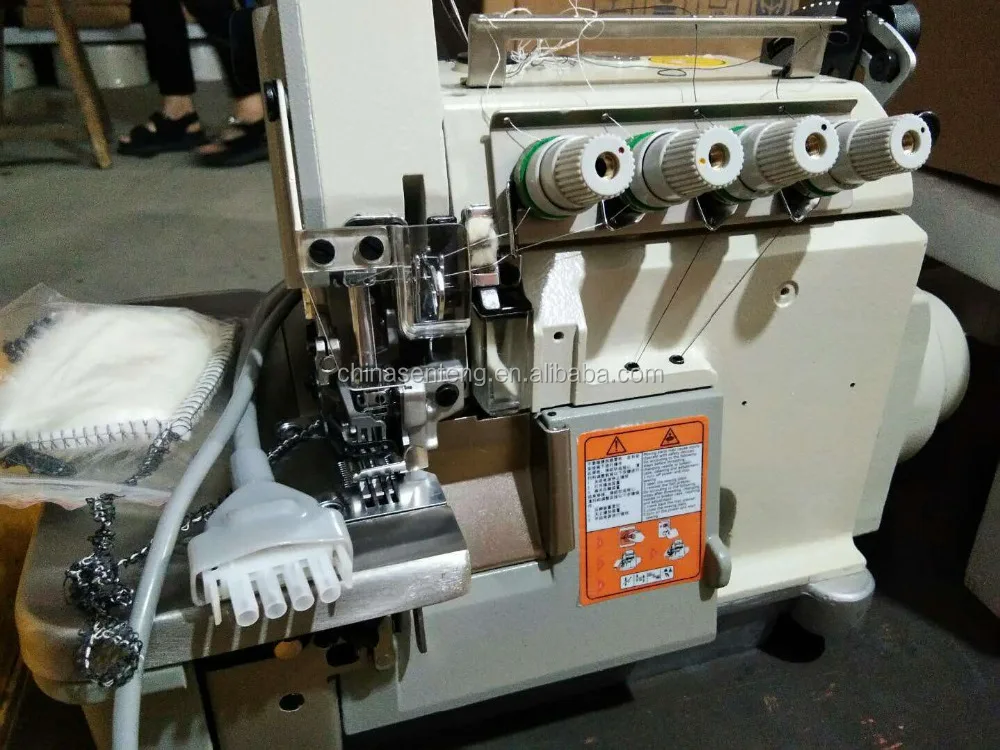 ST EXT 5214D-5 тяжелых оверлочная строчка Промышленная швейная машина