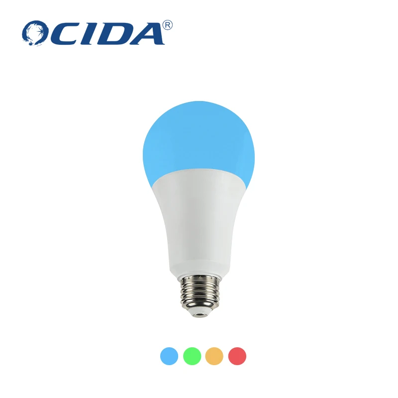 Ведущую роль в промышленности дешевые AC85-265V wifi Контролируемая цветная (RGB) светодиодных ламп