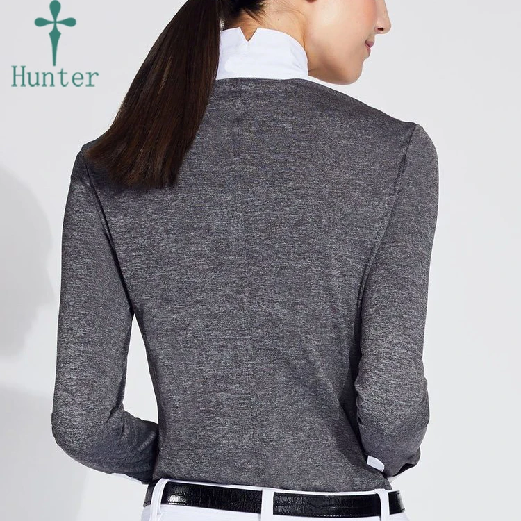 
Racing Show Shirt Lady Horse Equestrian Riding Shirt For Women 