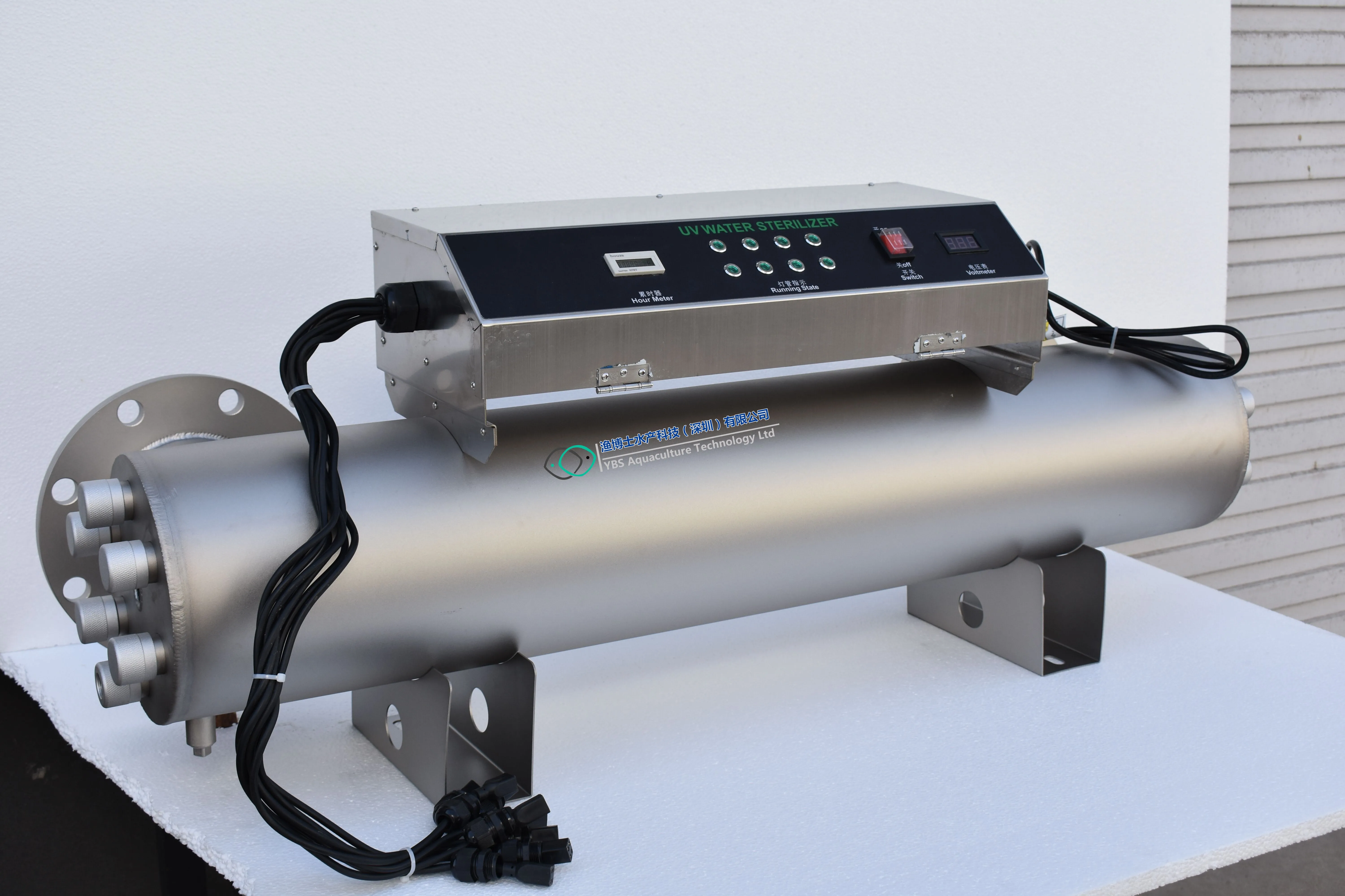 304/316/316L stainless steel UV sterilizer aquarium,Fish Farm UV Sterilizer sterilizer for recirculating aquaculture system