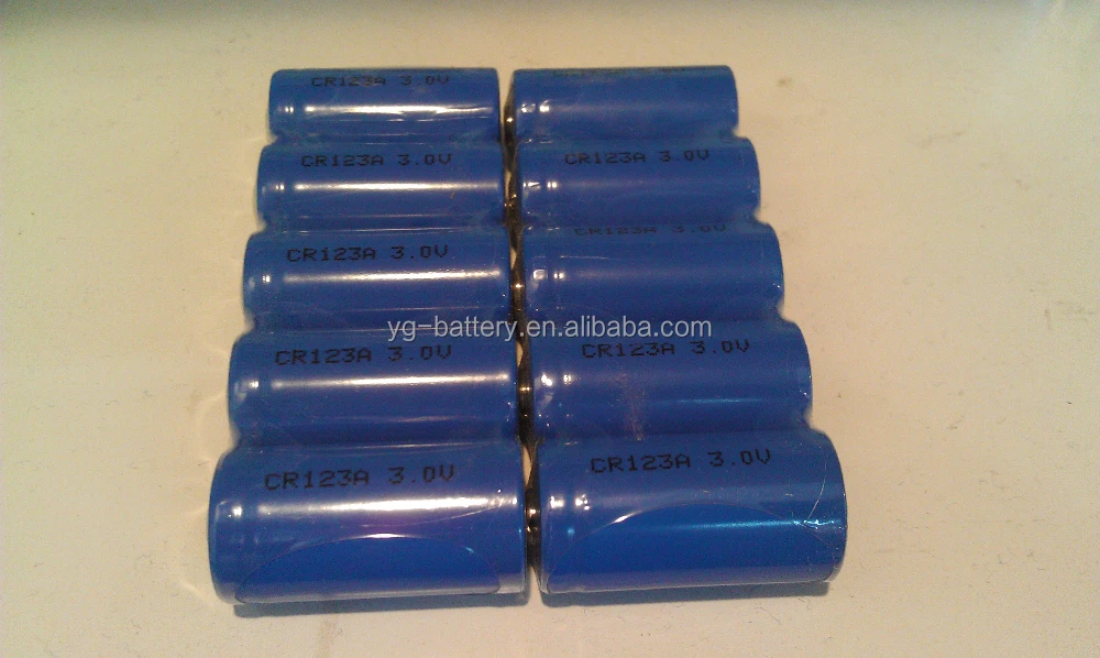 
CR123A 3.0v lithium batteries CR17335 CR123A CR123 123A 