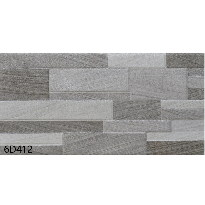 Colorful stone design porcelain rustic rock wall tiles 200x400mm