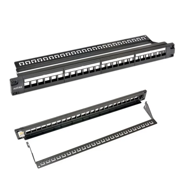 high quality network 24 ports utp patch panel