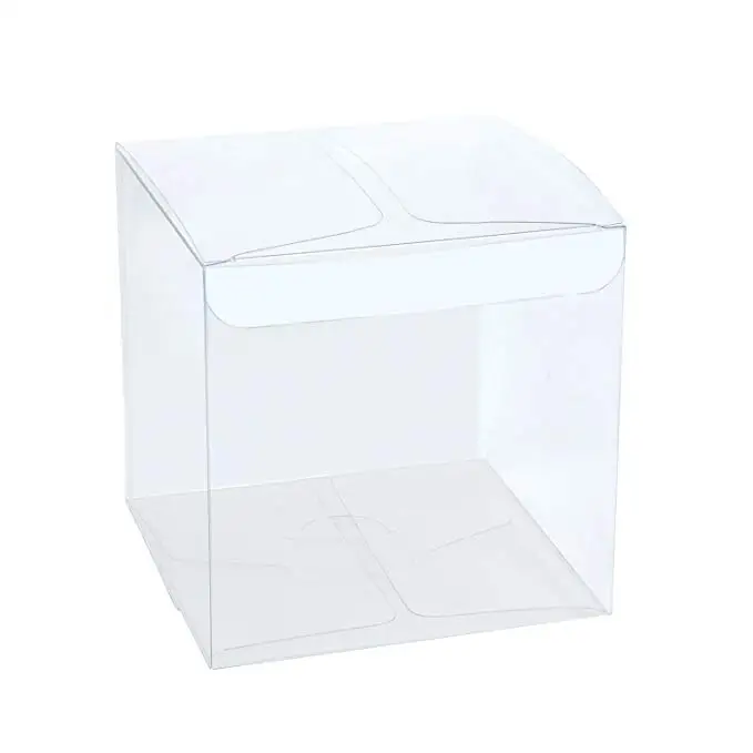 PET Transparent Candy box Clear Gift Boxes for Wedding, Party and cake packaging