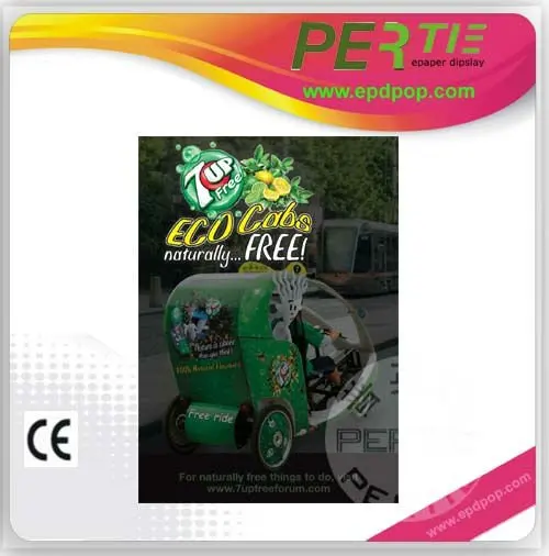 прочный б epaper анимация изображение рекламы с дисплеем монета батареи ювелирной