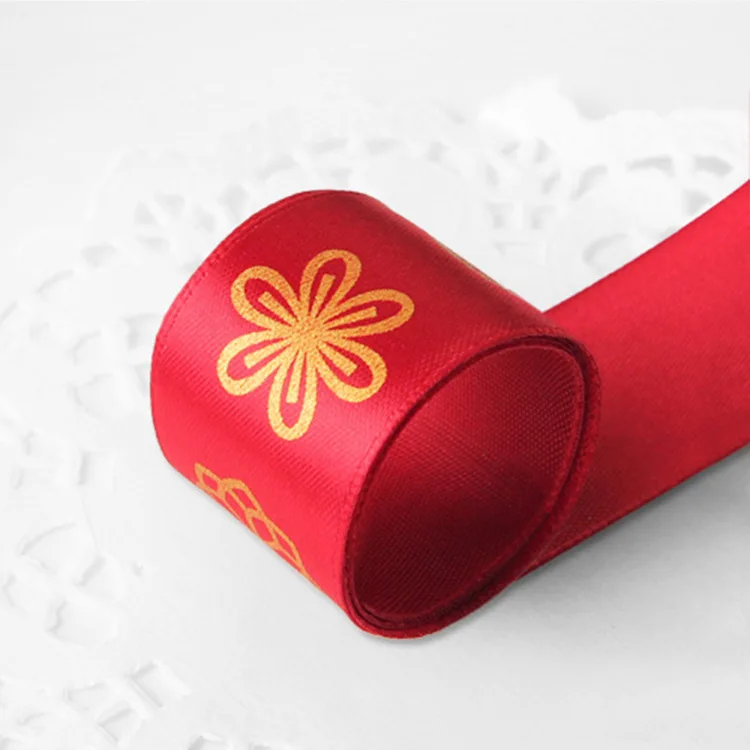 SR14091801 100% Polyester Decorative Double Face Satin Ribbon