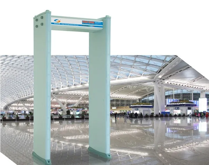Высокая чувствительность ходьбы через детектор металла для Airport с сертификатом CE