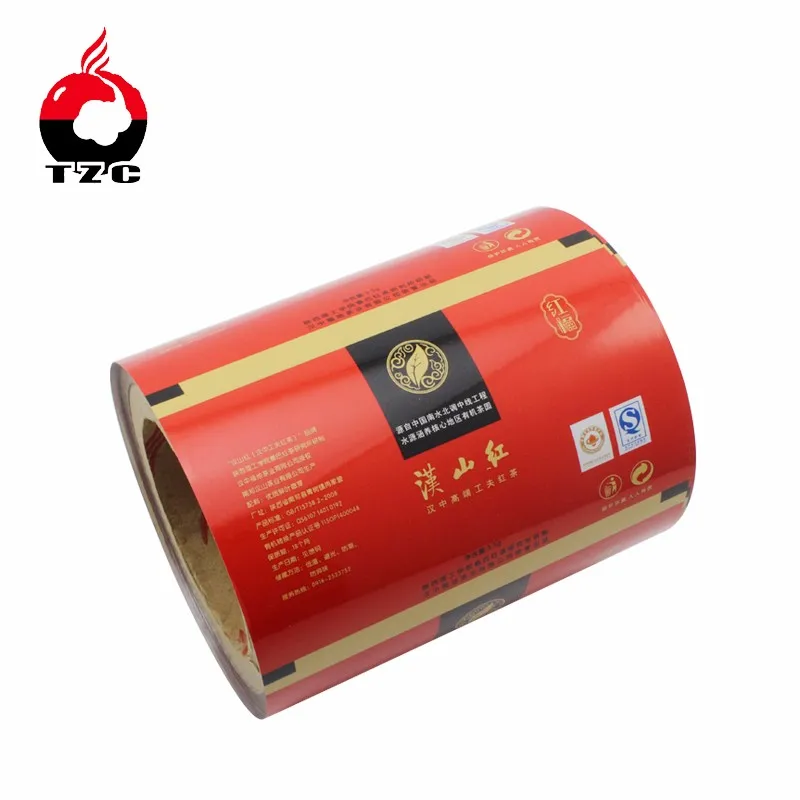 custom printing pouch making film roll for ketchup packaging