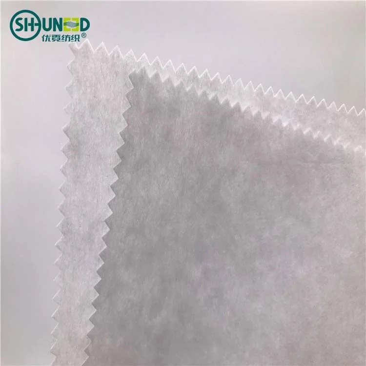 
China supplier 100% polyester embroidery backing paper embroidery backing nonwoven fabrics for garment 