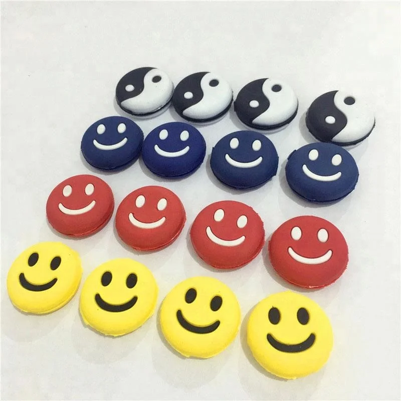 China Supplier Silicone Racket Tennis Vibrator Dampeners Cheap Vibration Customized Tennis Dampener