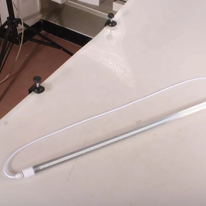 Ip66 waterproof 345nm red 450nm blue cob full spectrum transparent waterproof Tube t8 led grow lights