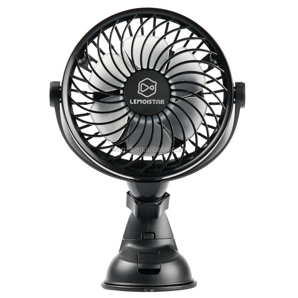 
Newest hot selling air cooling USB car fan with powerful suction cup 