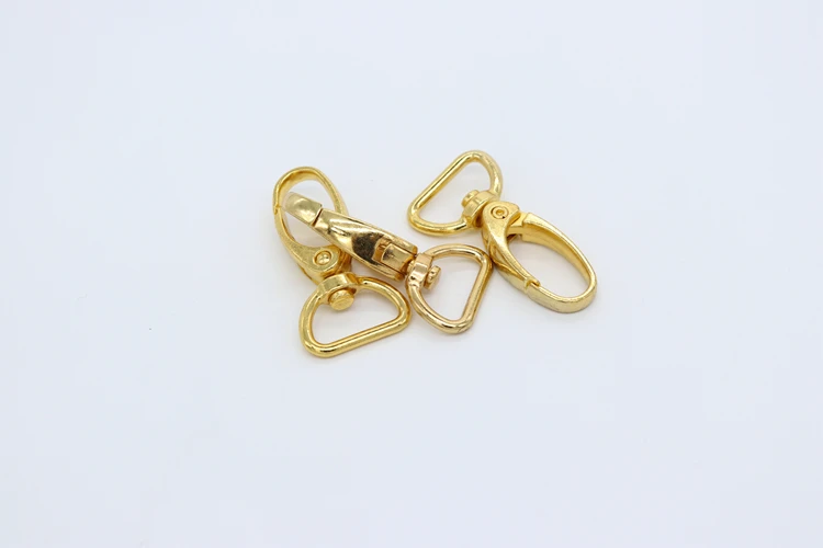 
New product double rose gold stainless steel swivel snap hooks 