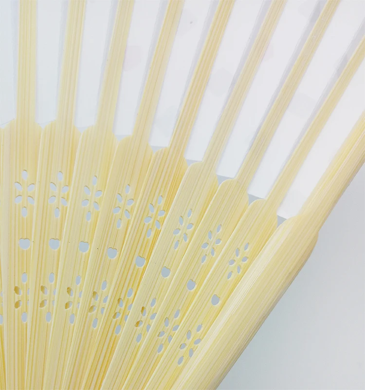 
Sell Cheap Personalize Sublimation Summer Chinese Souvenir Folding Bamboo Hand Fan 