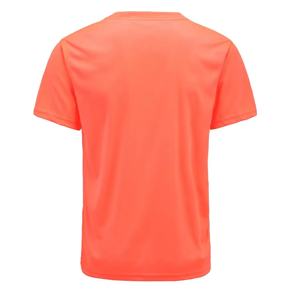 Wholesale Mens Training Tshirts 100% Polyester Plain T Shirt