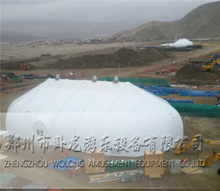 
tensined membrane structures stadium 