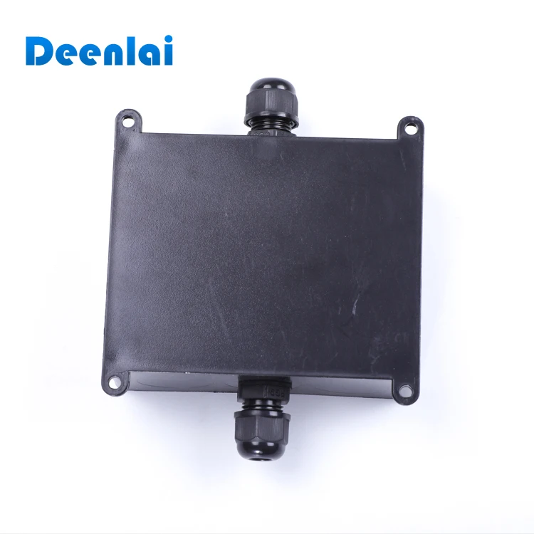 
2 way IP68 outdoor electronic plastic terminal waterproof cable junction box 