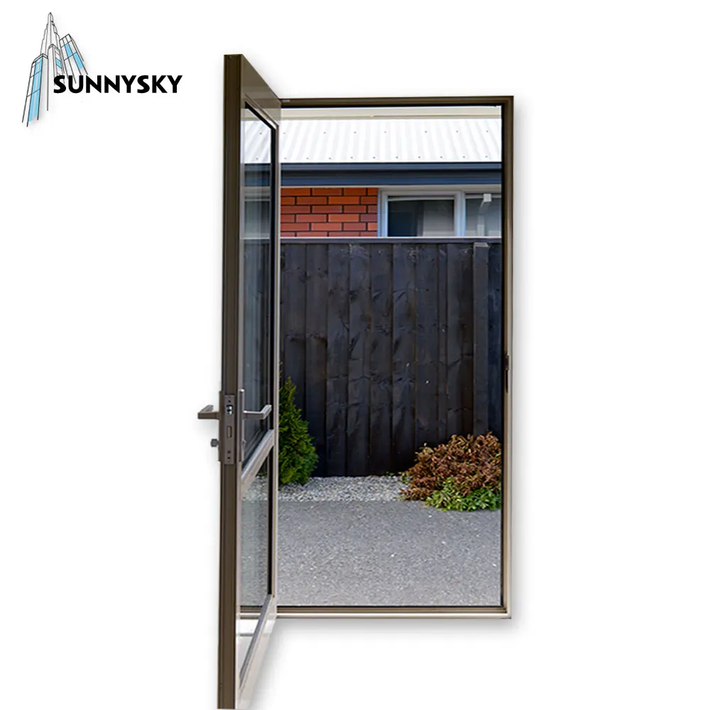Competitive price hinge aluminum swing door bottom in cape town