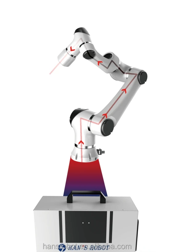 
Easy programming safe small industrial robotic arms 6 axis 3kg for Automation 