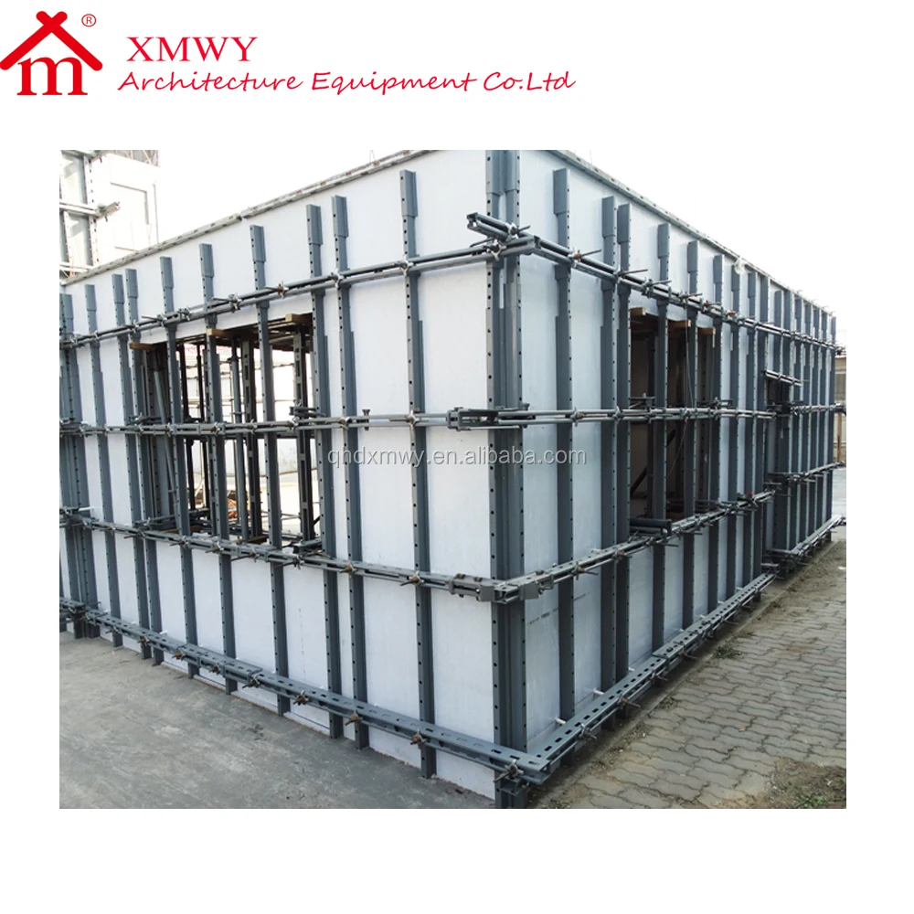 Construction Industry Tool Metal Support Slide Beams Formwork Precast Reusable Shear Wall Formwork
