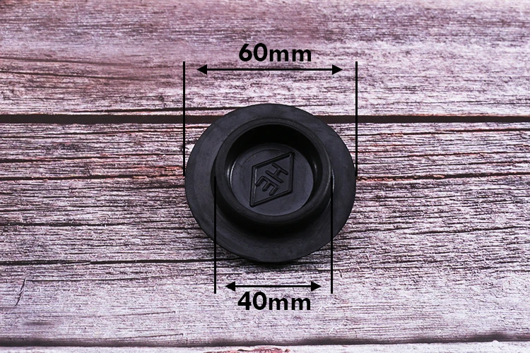 40mm/60 mm Bathtub drain plug rubber sink plug kitchen rubber sink stopper blister card packing