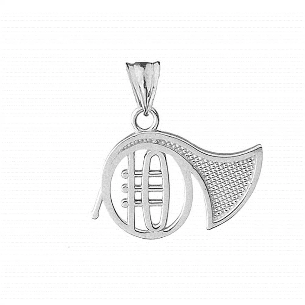 Metal Zinc Alloy Custom Design Fashion Music Theme Musical Instrument Trumpet Saxophone  Charms
