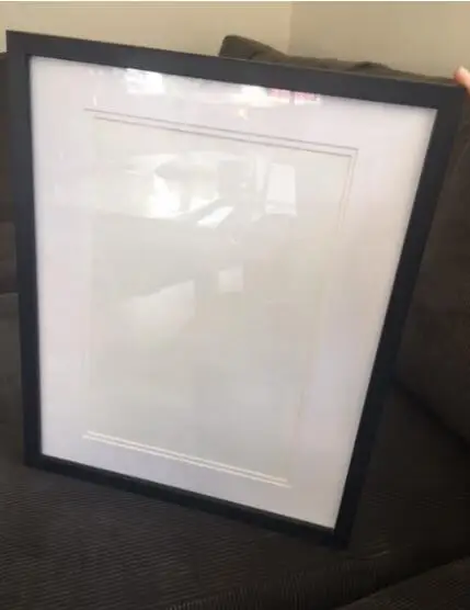 High Quality Custom Love Family and Office Decor Table Top 11x14 Inch Wooden Black Matted Picture Frame Wholesale Display Case