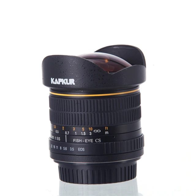 Kapkur camera lens fish-eye lenses 6.5mm f/3.5